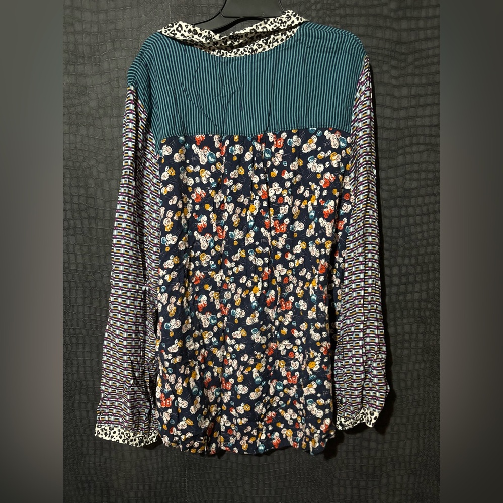 Maeve Fern button down mixed print ✨ - Picture 2 of 8